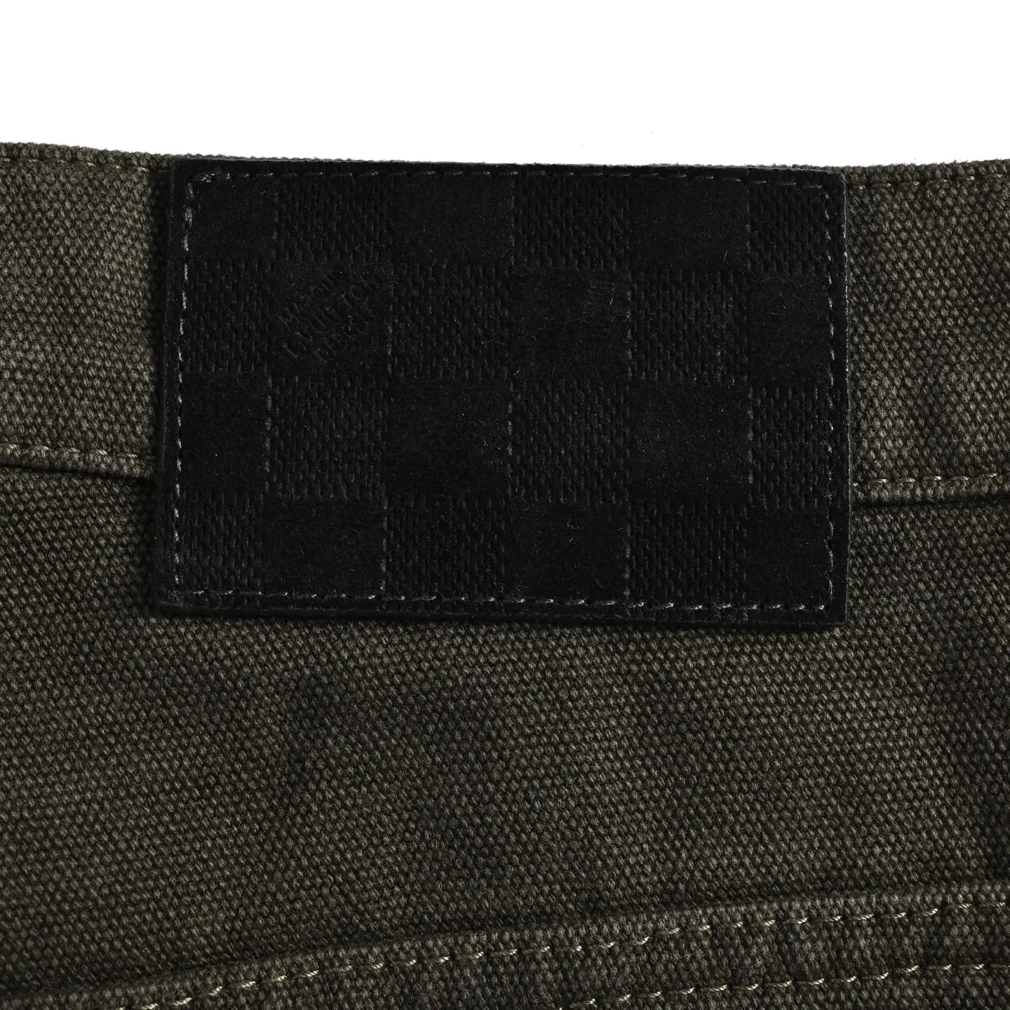 Louis Vuitton/Louis Vuitton trousers turn-down presbyopic jeans